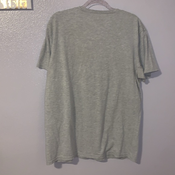 Extreme Concepts Gray American Flag Shirt USA Graphic Tee - Picture 3 of 5